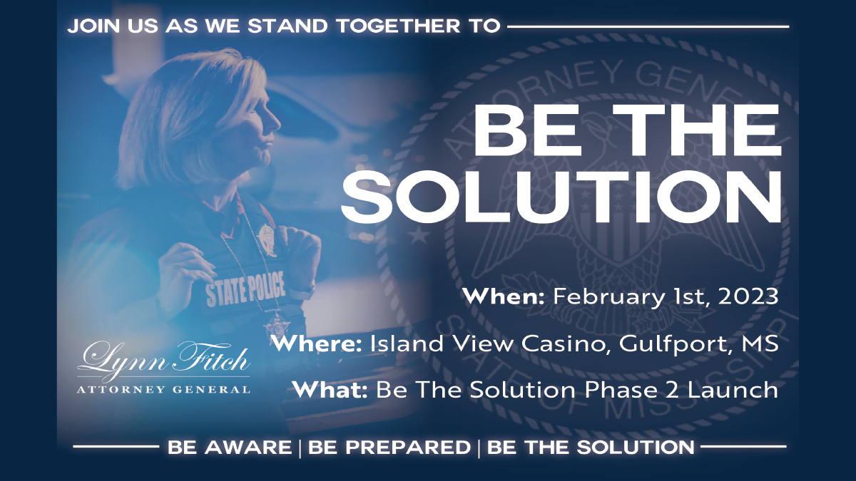 Be The Solution: Save The Date